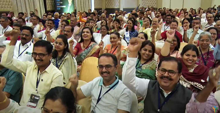 Staff of Diabetes Free Forever welcoming guests