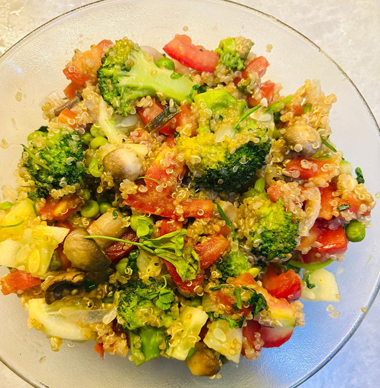 Quinoa Vegetables Salad
