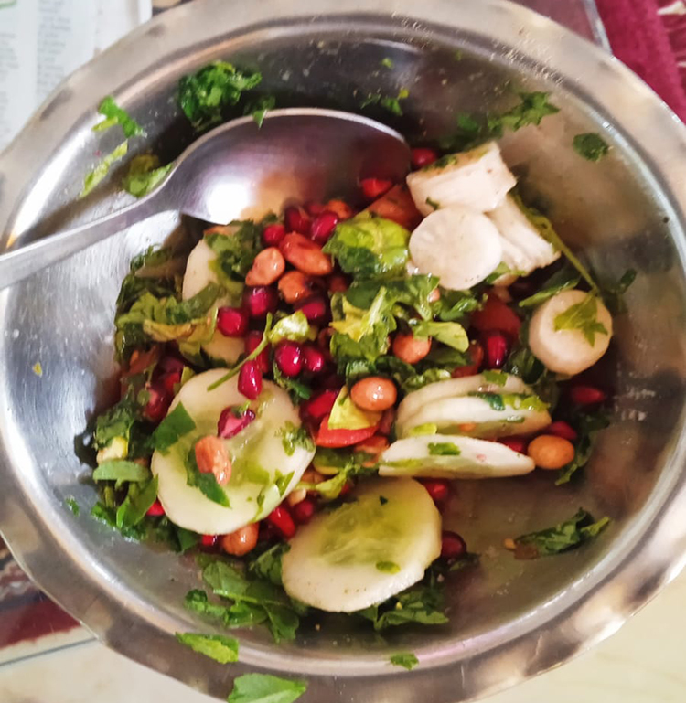 Cucumber Radish Salad