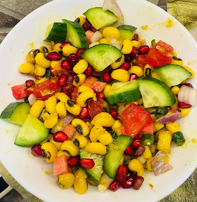 Lobia Beans Salad