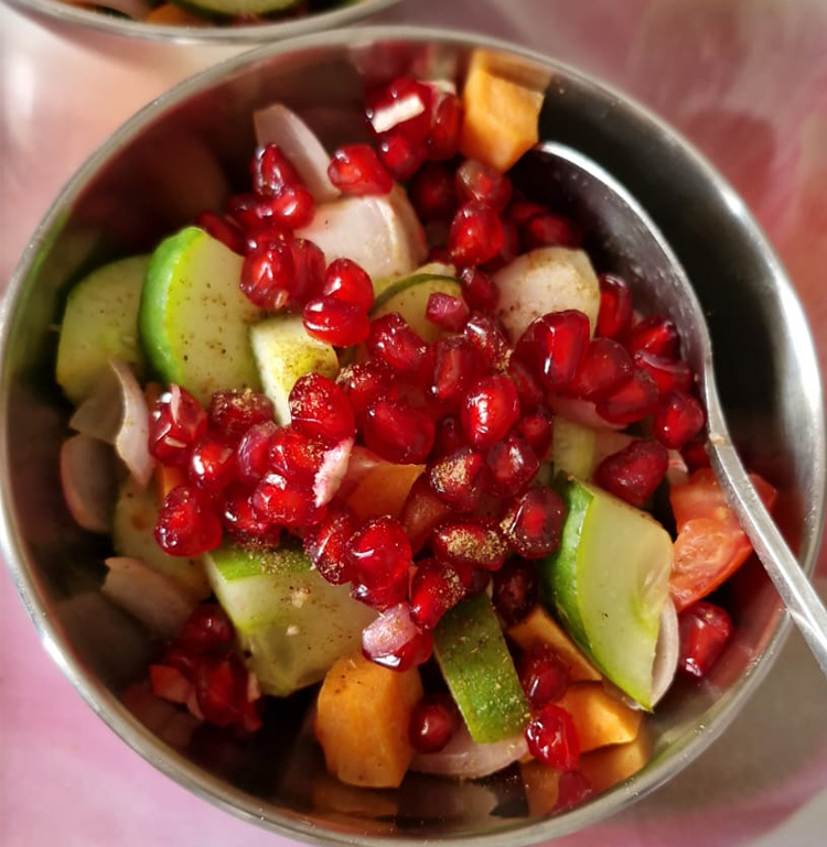 Carrot Cucumber Salad  