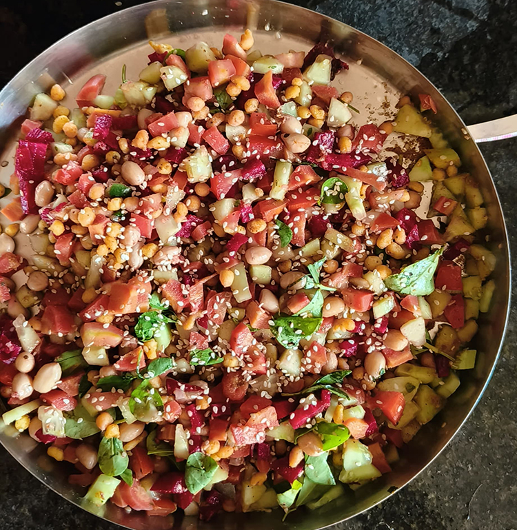 Matki Methi Salad