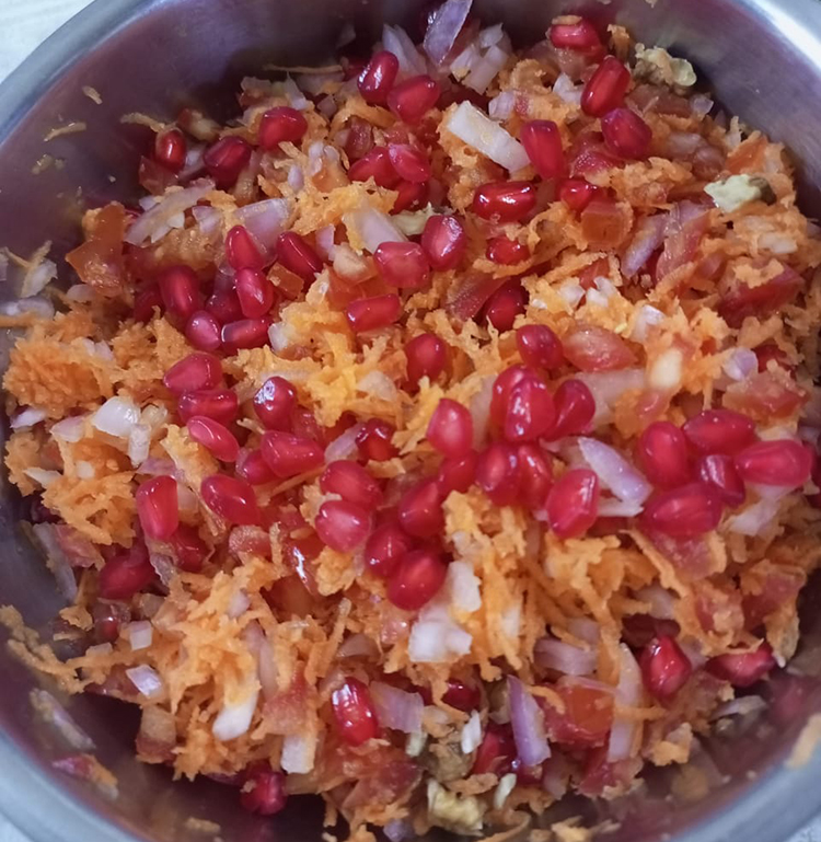 Carrot Tomato Salad