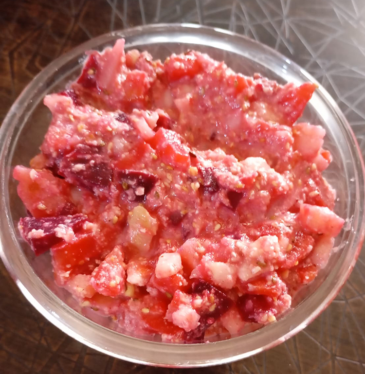 Beetroot Carrot Salad