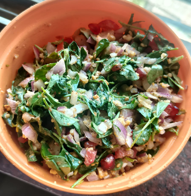 Methi salad