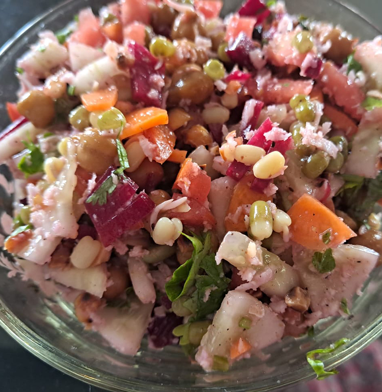 Sprout salad