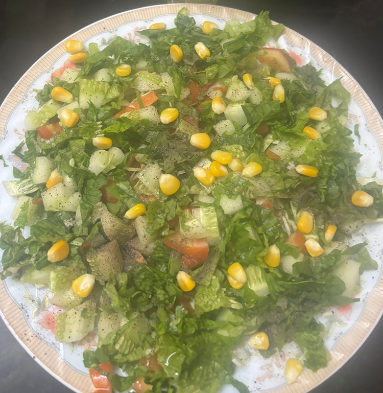  
                                Green salad