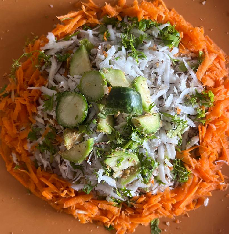  
                                Ridge Gourd Salad
