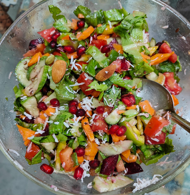  
                                Lettuce Salad
