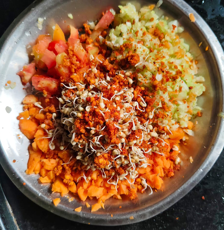  
                                Sprout Salad