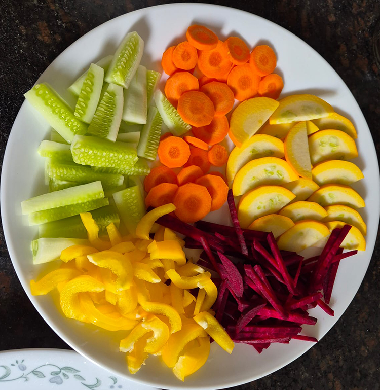  
                                Colorful Salad