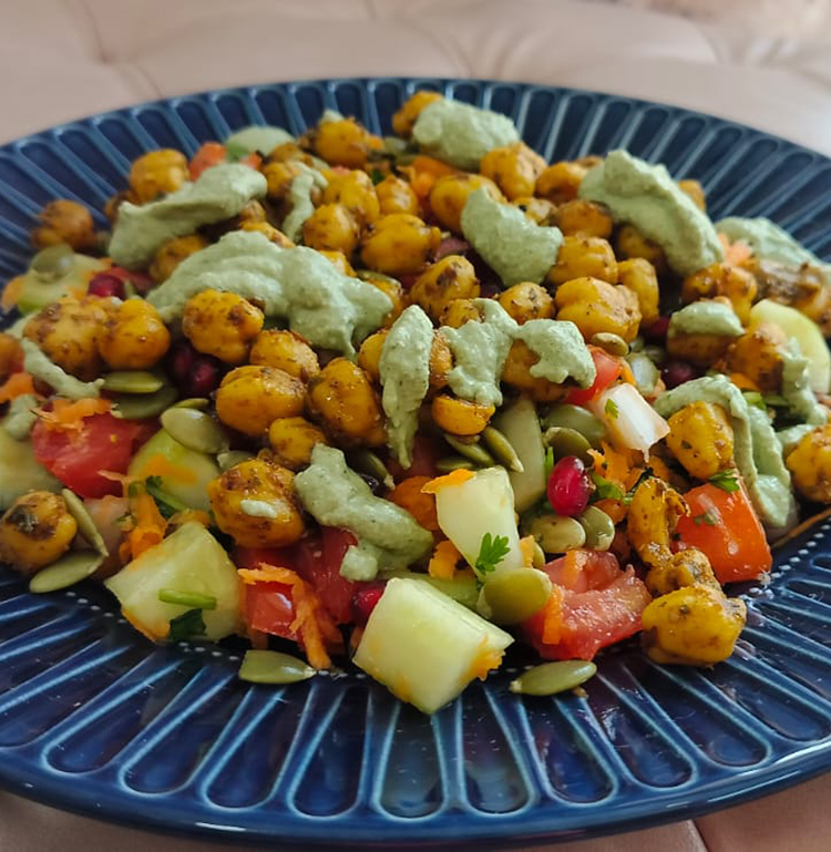  
                                Chickpeas Salad