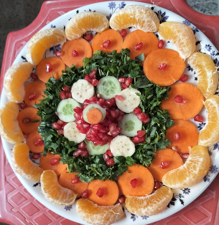 Veg-cum-Fruit salad