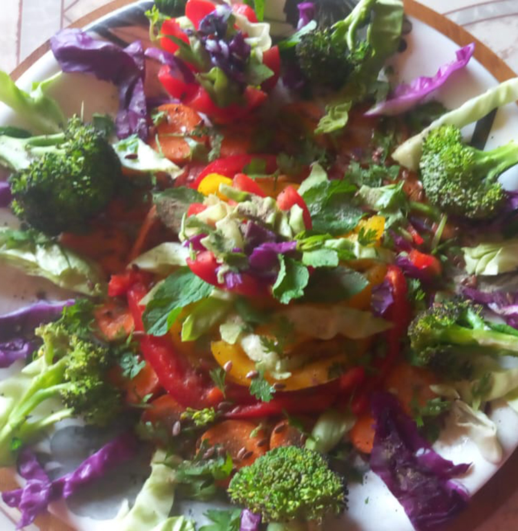 Navratna salad