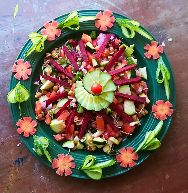 Sunshine salad