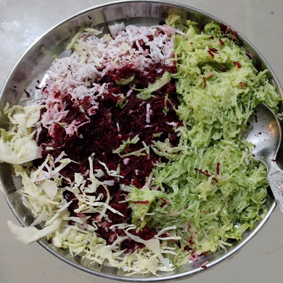 Cucumber Beetroot Salad