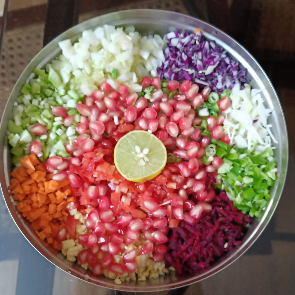 Navratna Salad