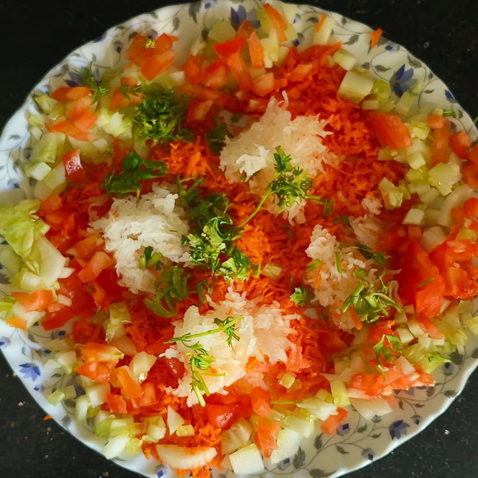 Multi colored Salad